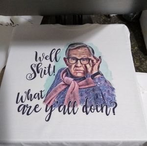 What are y'all doing tee